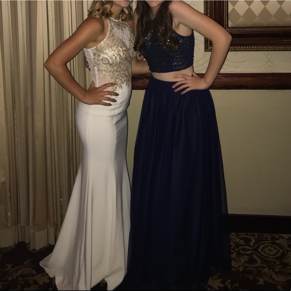 BLUE prom dress
